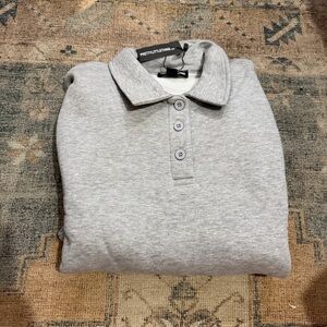 PrettyLittleThing Light Gray Polo Shirt